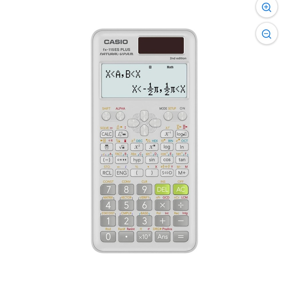 Casio FX-115ES Plus 2nd Edition Advanced Scientific Calculator